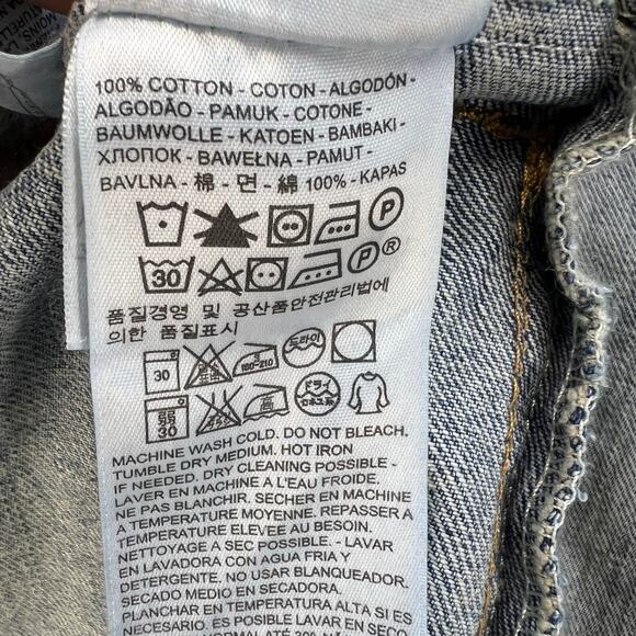 VTG Levi's Denim Jacket Men's S Blue Classic Trucker Jacket Vintage 80s Preppy - Picture 8 of 11